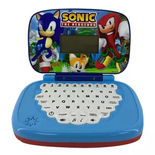 Laptop Infantil Educativo Sonic Bilíngue Candide