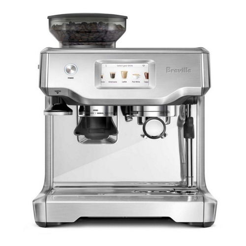 Cafetera Breville The Barista Touch BES880 super automática brushed stainless steel expreso 220V - 240V