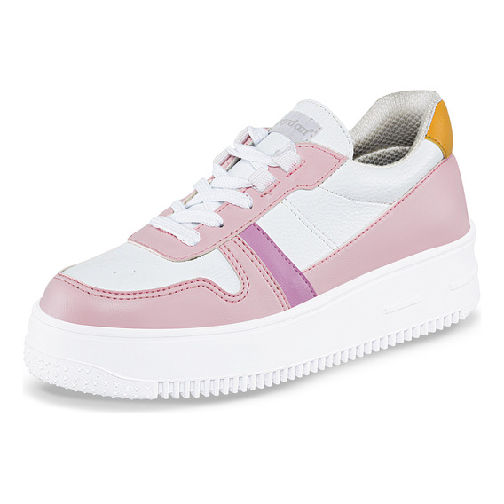 Tenis Razi Bajo Rosa Para Mujer Croydon