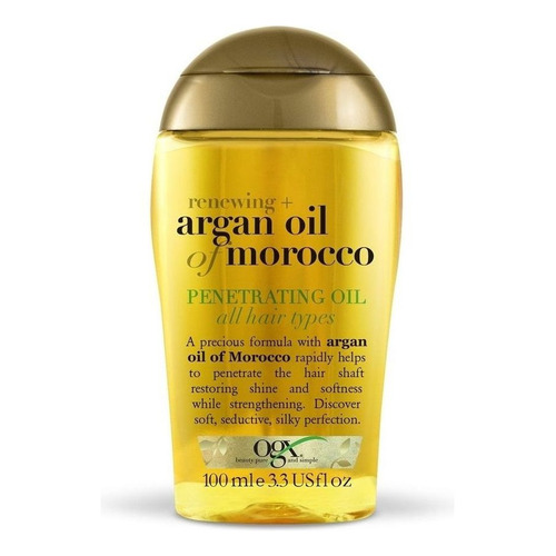 Óleo Capilar Ogx Argan Oil Of Morocco X 100 Ml