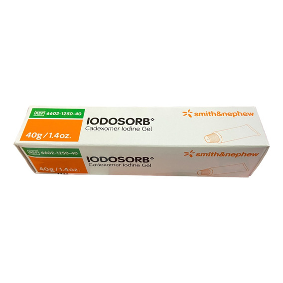 Iodosorb Tubo Gel Iodosorb Antimicrobiana 40g Smith & Nephew