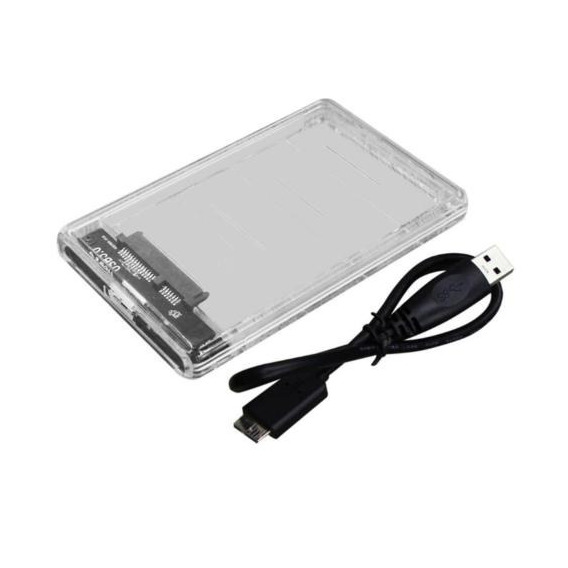 Caja De Disco Duro Móvil De Alta Velocidad Ssd Transparente 