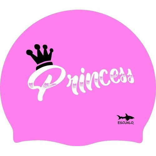 Gorras Natación Adulto Modelo Princess - Escualo Color Rosa Diseño de la tela Estampado Talla unitalla