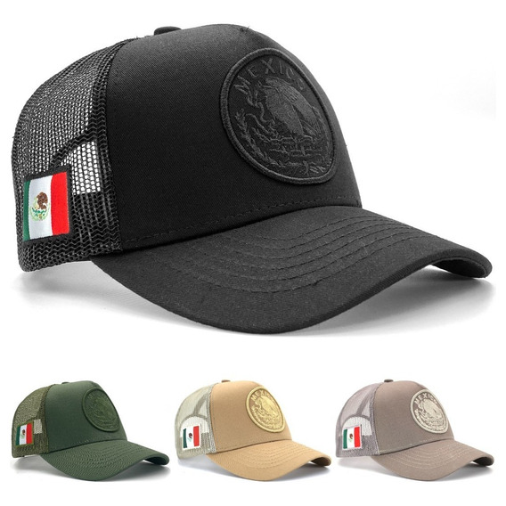 Gorra Táctica Militar Escudo México Beisbol