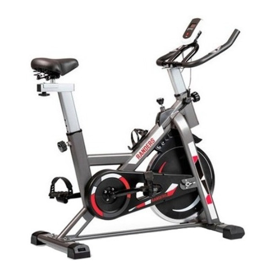 Bicicleta fija Randers ARG-874SP para spinning color gris y negro