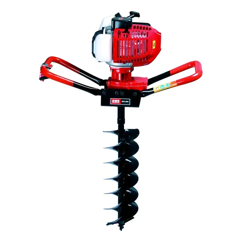 Perfurador De Solo 52cc Kawashima Ed52-bd Com Broca 200x800mm