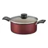Cazuela roja de 22 cm y 3,7 litros con tapa 20261722 Tramontina