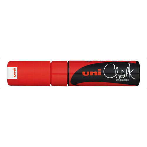 Marcador Tiza Uni Chalk 8k Pizarra Negra Led Fluo Pizarron