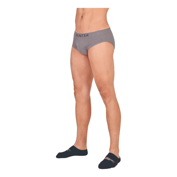 Dúo Pack Boxer Hombre Gris-blanco 932-33