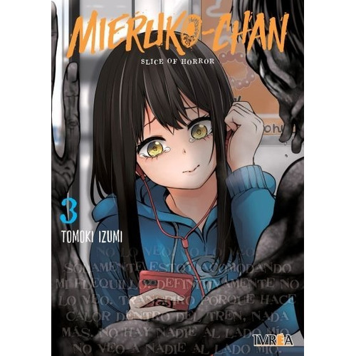 Manga Mieruko-chan Slice Of Horror Tomo #3 Ivrea Argentina