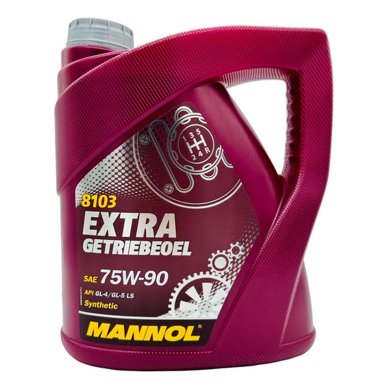 Aceite Transmisión Mannol Extra Getriebeoel 75w90 4lts