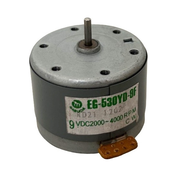 Motor Mabuchi Corriente Continua 9v Eg530-yd Cw 2000-4000rpm