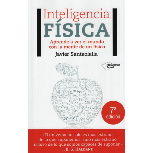 Inteligencia Física, de Santaolalla, Javier. Editorial Plataforma en español, 2017