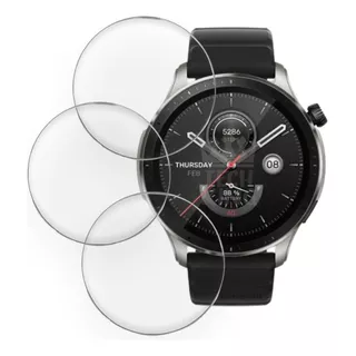 Kit 3 Peliculas Protetora Para Smartwatch Amazfit Gtr4 A2166