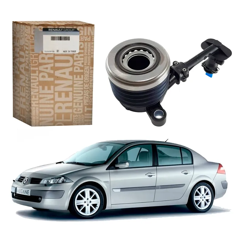 Atuador Embreagem Conector Preto Megane 1.6 16v 2006 A 2012
