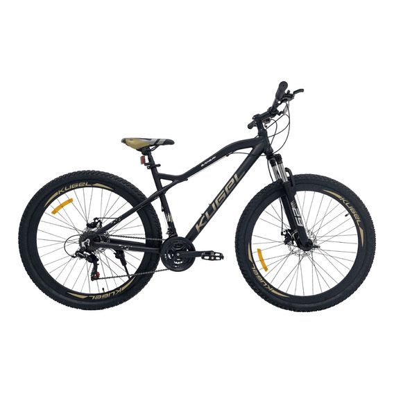 Bicicleta De Montaña Kugel Blackburn R29 21 Velocidades Color Negro/Dorado Tamaño del cuadro 18