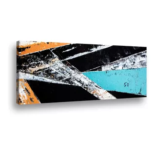 Canvas Abstract King 90x45cms.