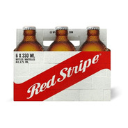 Cerveja Red Stripe Lager 330ml Jamaica Pack 6 Unidades
