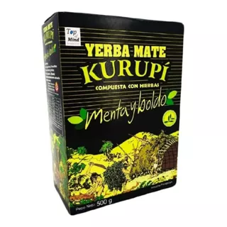 Erva Mate Tereré Kurupí Menta E Boldo 500g