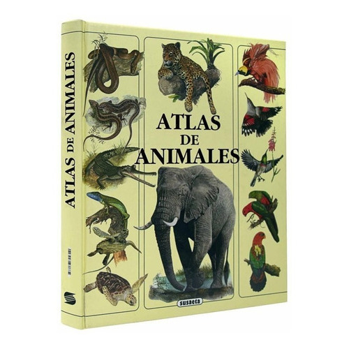 Atlas De Animales: Enciclopedia De Los Vertebrados: Atlas De Animales: Enciclopedia De Los Vertebrados, De Vv. Aa.. Editorial Susaeta, Tapa Dura En Español