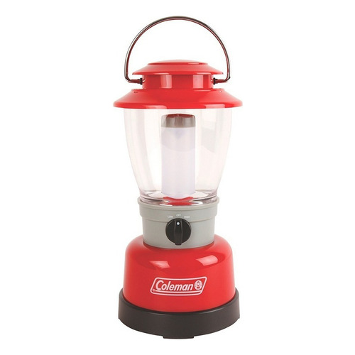 Farol Coleman Luz Led Classic Cpx6 190 Lumens Camping A Pila Color Rojo