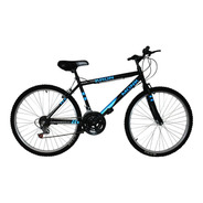 Mountain Bike Monk Kron Karbon  2020 R26 Mediano 18v Frenos V-brakes Color Negro/azul