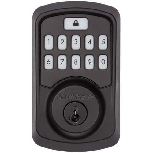 Cerradura Electronica Kwikset 99420-003 Aura Negro Smartlock