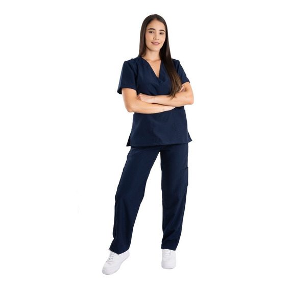 Uniforme Mujer Antifluido Scrub Domestico Hogar