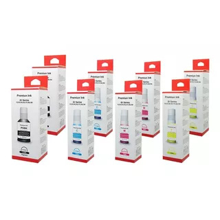 Pack 8 Tintas Premium Ink Gi-11 Para Canon Pixma 2160 / 3160