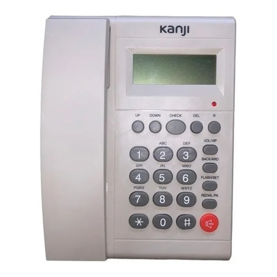 Telefono Kanji Kj-telf001 Color Blanco