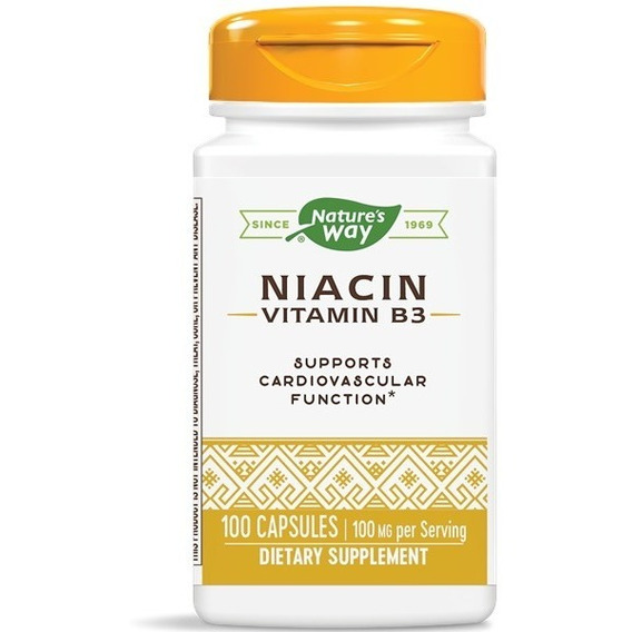 Niacina (vitamina B3) 100 Caps 100 Mg Niacin Vitamin B3