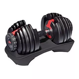 Halter Regulável Vermelho 52,5 Lbs Dumbbell Anilhas