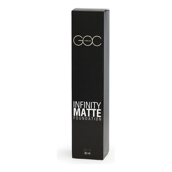 Goc Maquillaje Líquido Infinity Liquid Foundation Super Mate Tono Tono 02