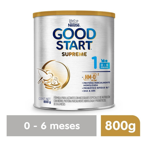 Nestle Good Start Supreme Fórmula Infantil 800 G Etapa 1 Sabor N/A
