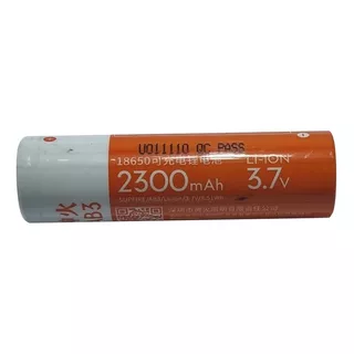 Pila 18650 3.7v 2300mah Supfire Recargable