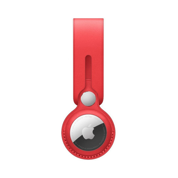 Etiqueta Loop De Cuero Para Airtag Apple Color (Product)Red - Distribuidor Autorizado
