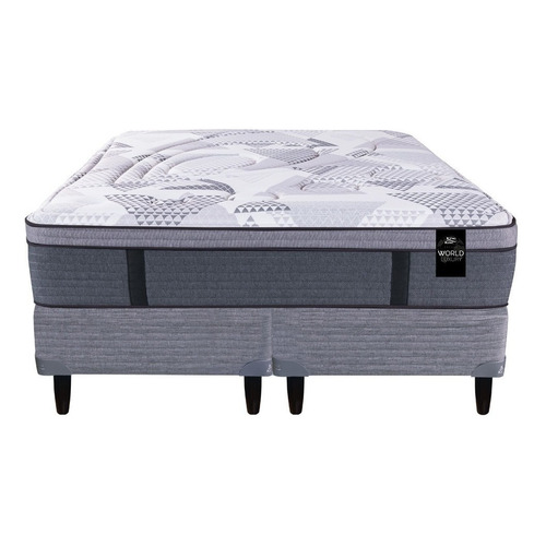 King Koil World Luxury 120 Luxury Pocket sommier americana king de 200cmx200cm con base dividida