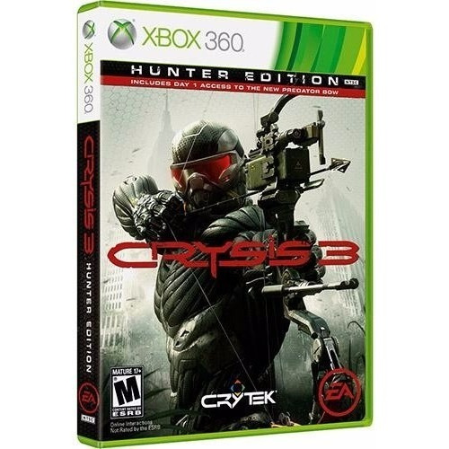 Juego multimedia físico Crysis 3 Hunter Edition para Xbox 360