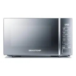 Micro-ondas Brastemp 20 Litros Em Inox Espelhado - Bms20ar 127V no Mercado Livre com oferta e cupom de desconto