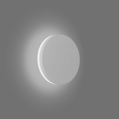 Aplique De Pared Skote Big Blanco 24w Moderno Exterior Lk