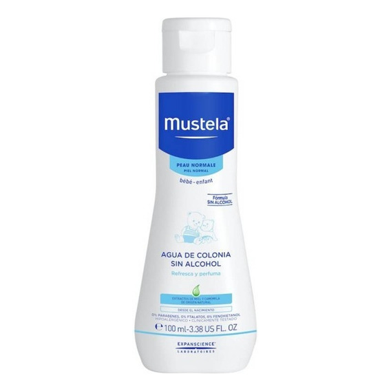 Agua De Colonia Bebe Mustela Sin Alcohol X 100 Maternelle