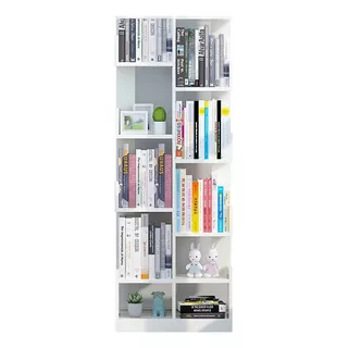 Librero Mueble Para Casa U Oficina Moderno Blanco