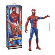 Hasbro Muñeco Spiderman Hombre Araña Rojo Juguete Marvel