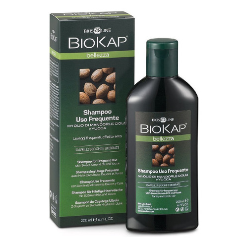  Biokap - Shampoo Con Aceite De Almendras Para Cabello Seco