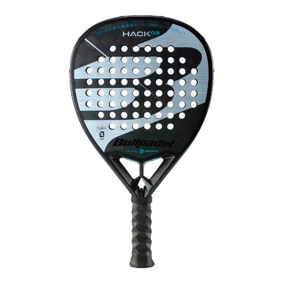 Paleta De Pádel Hack 03 23 Bullpadel- Negro