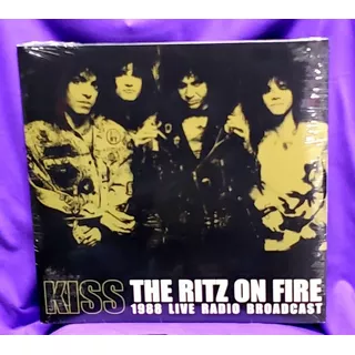Kiss Ritz On Fire Live 1988 Vinilo Doble Nvo Sellado Envíos 