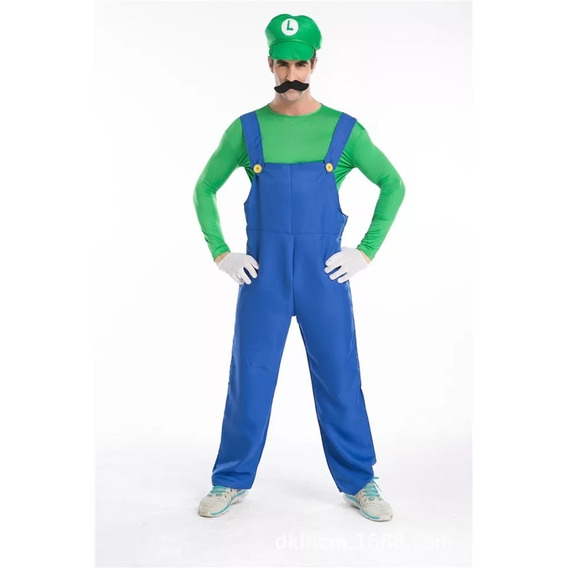 Disfraz De Mario Y Luigi Para Hombre