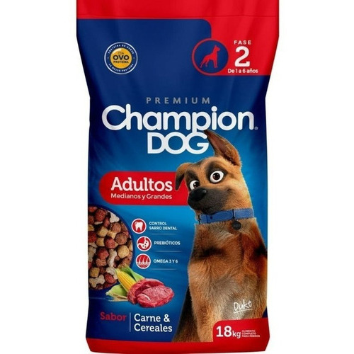 Champion Dog Adulto 18 Kg Solo ( R.m