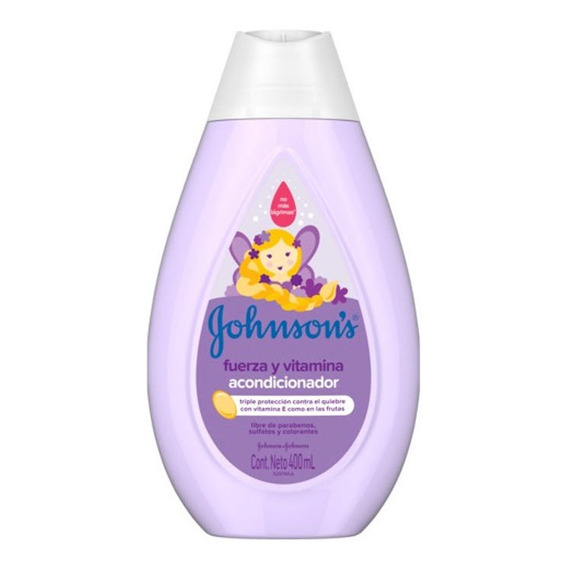 Acondicionador Niños Johnson's® Fuerza Y Vitamina 400 Ml