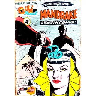 Mandrake Ano 1953 ! Gibi Mensal 142  , Original ! Raridade !